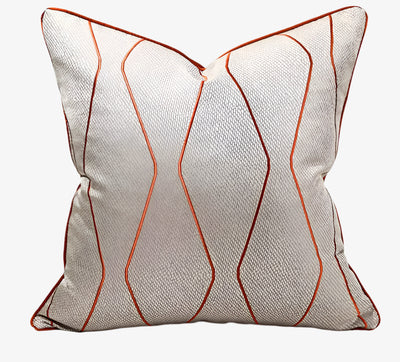 Glanzende Jacquard Sierkussenhoes