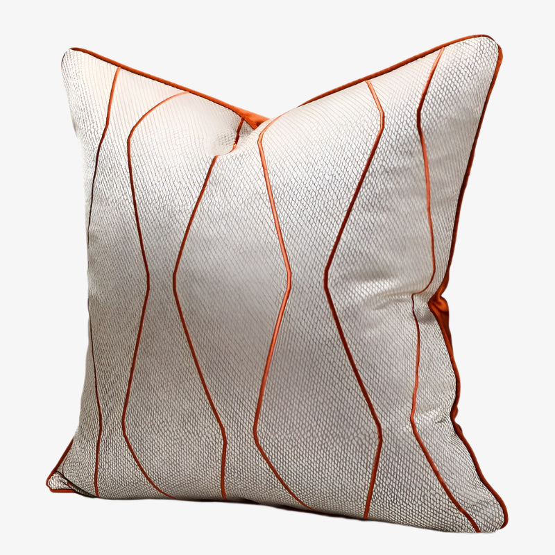 Glanzende Jacquard Sierkussenhoes